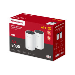 MERCUSYS - Halo E85X(2-pack) AX3000 Home Mesh WiFi6 systém