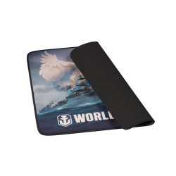 Herná podložka pod myš Genesis CARBON 500 WORLD of WARSHIPS, M 30x25cm
