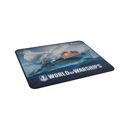 Herná podložka pod myš Genesis CARBON 500 WORLD of WARSHIPS, M 30x25cm