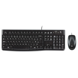 set Logitech MK120, drôtový, USB, CZ/SK