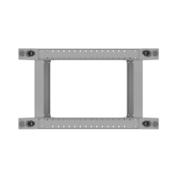 LANBERG OTVORENÝ RACK 19'' 18U 600X800 ŠEDÝ