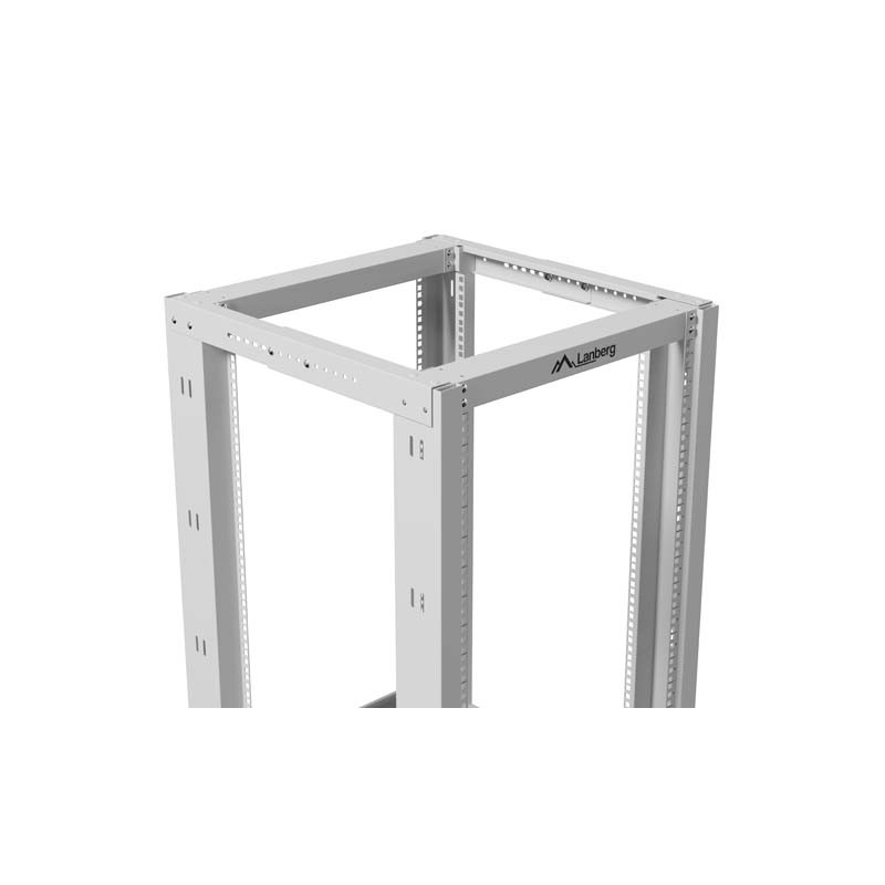 LANBERG OTVORENÝ RACK 19'' 18U 600X800 ŠEDÝ