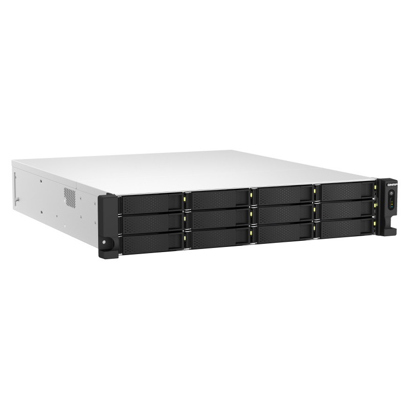 QNAP TS-h1887XU-RP-E2334-16G (Xeon 4,8 GHz, ZFS, 16GB ECC RAM, 12x 3,5'' + 6x2,5'', 2x 2,5GbE, 2x10GbE)
