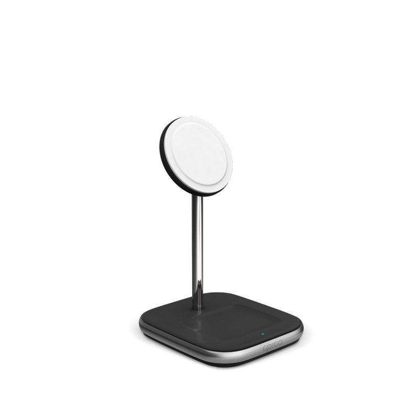 Epico 2in1 MagSafe Wireless Charger - čierna