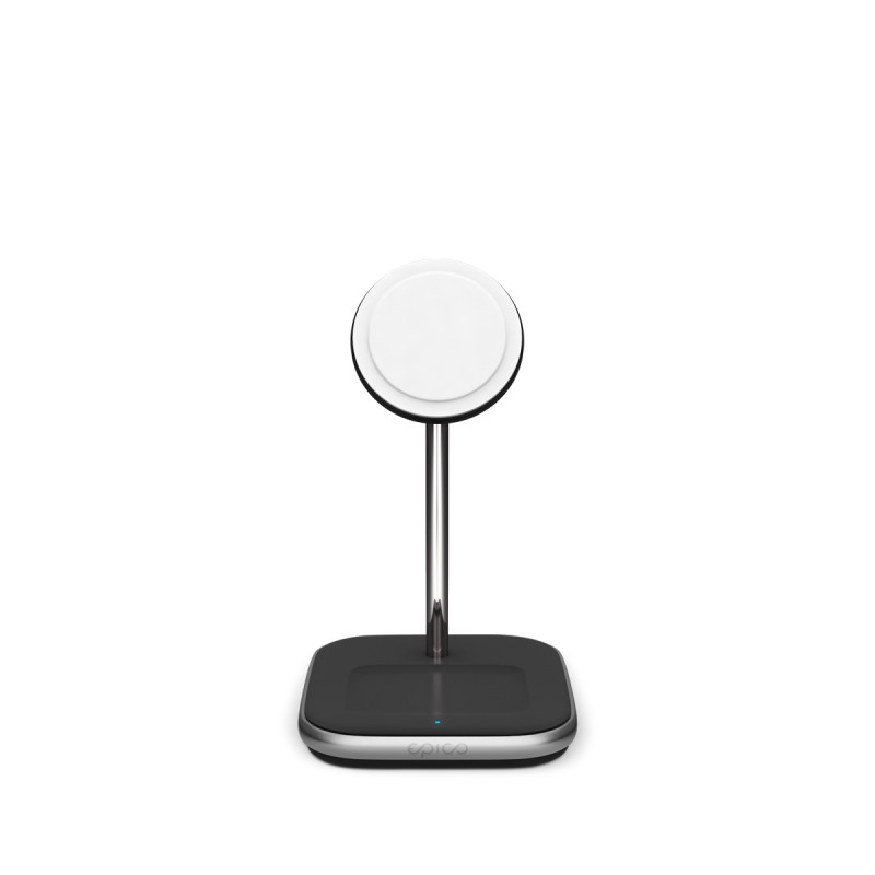 Epico 2in1 MagSafe Wireless Charger - čierna