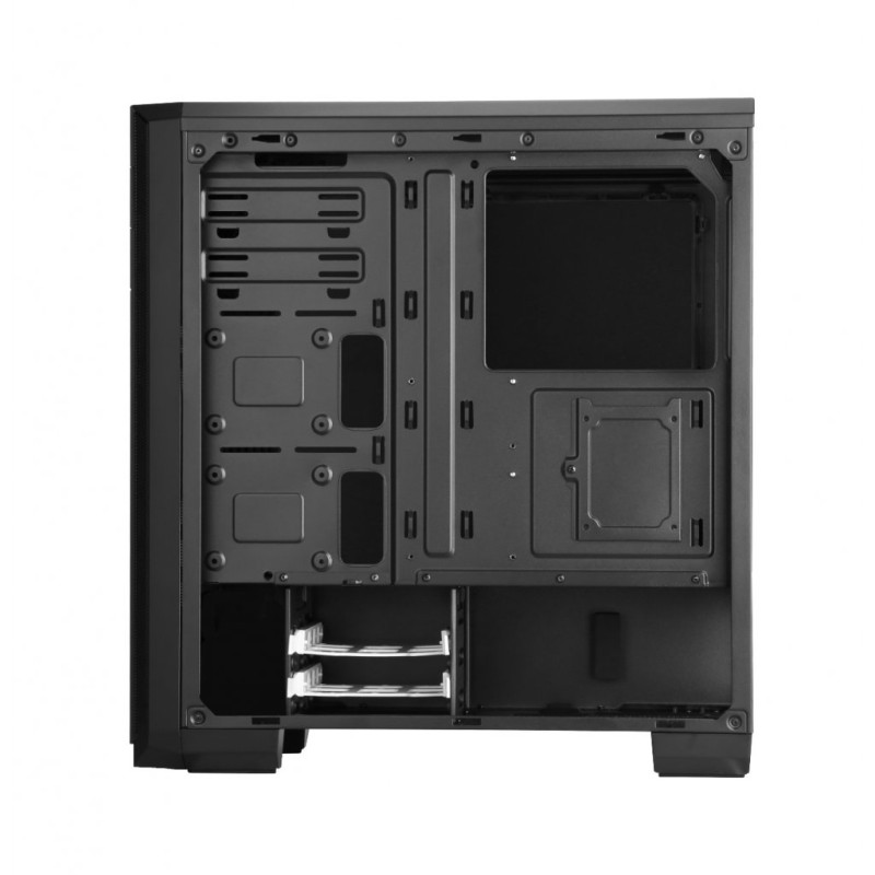 EVOLVEO T3/Midi Tower/Transpar./Čierna