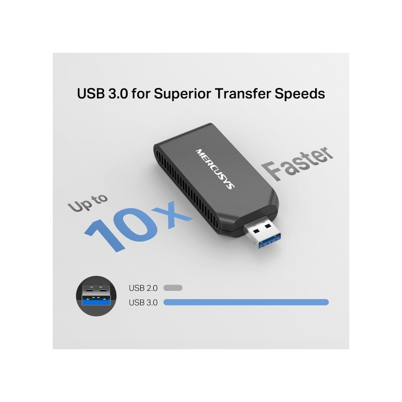 Mercusys MA70XM AX1800 Wi-Fi 6 USB adaptér