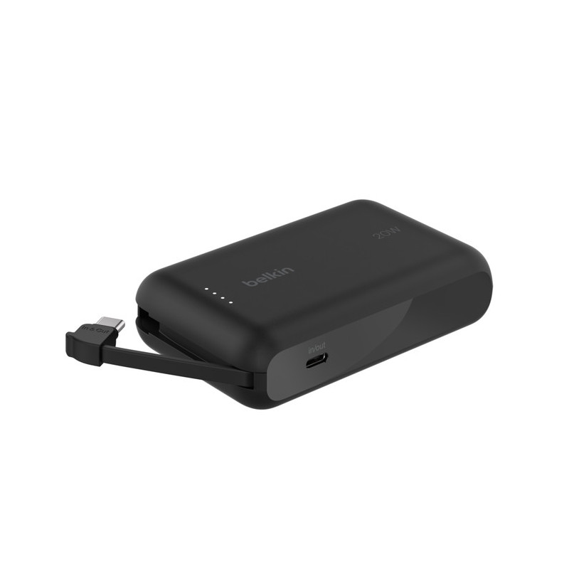 Belkin 10k powerbanka PD 20W USB-C, čierna