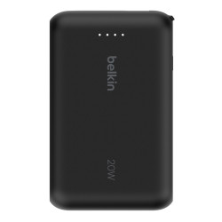 Belkin 10k powerbanka PD 20W USB-C, čierna