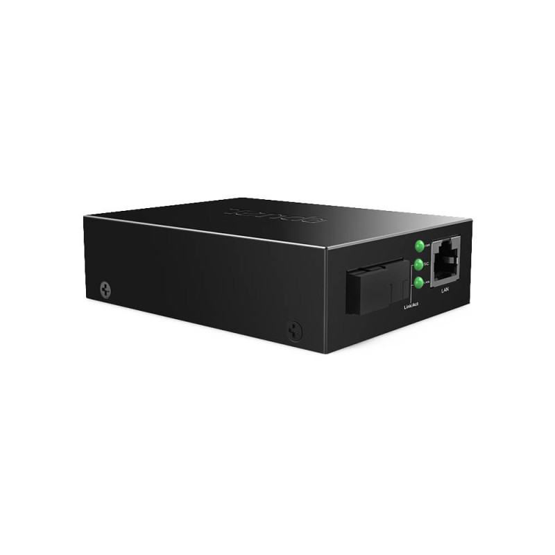 Tenda TFC300 Gigabit Media Converter WDM, SM, Tx 1550nm, Rx 1310nm, 1x SC (UPC), 1x GLAN, 3 km
