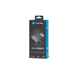 NATEC CRICKET externý Ethernet sieťová karta USB 3.0 1X RJ45 1GB kábel