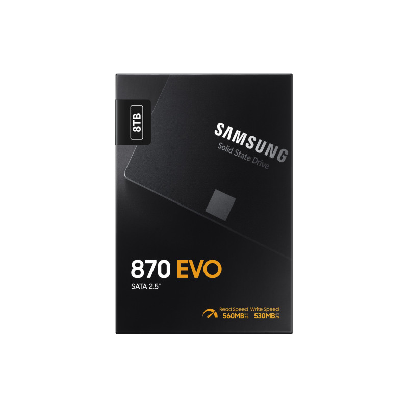 Samsung 870 EVO/8TB/SSD/2.5''/SATA/Čierna/5R