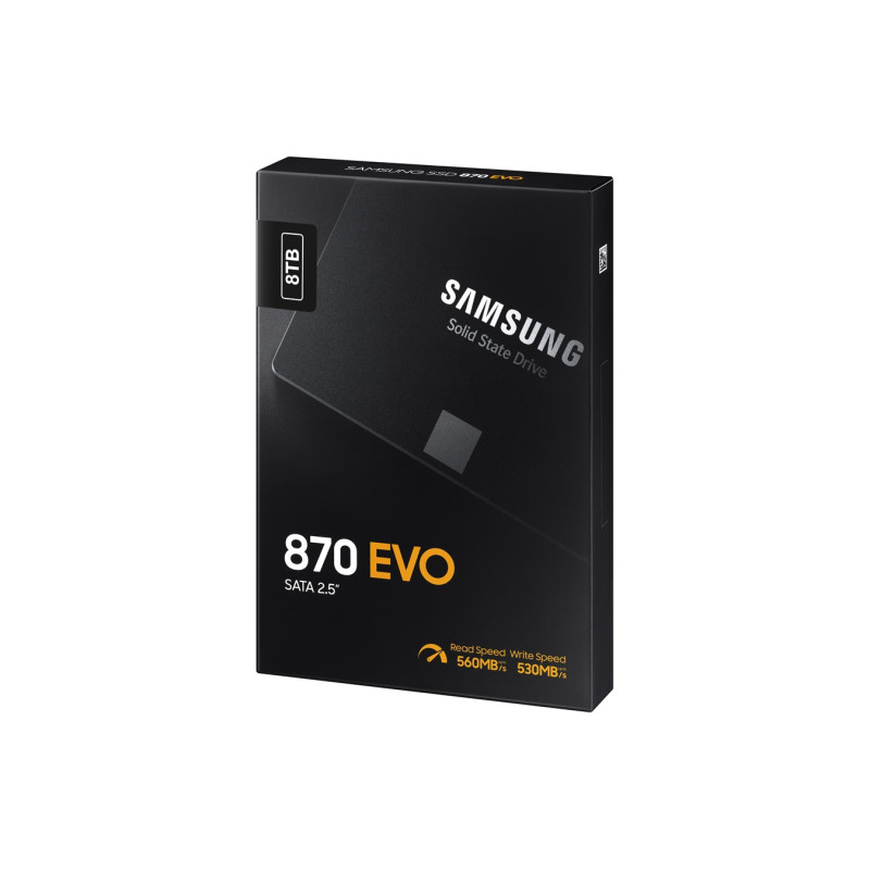 Samsung 870 EVO/8TB/SSD/2.5''/SATA/Čierna/5R