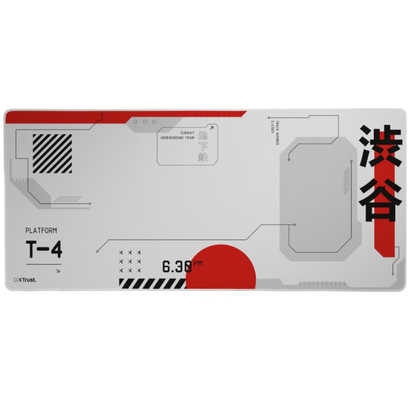 TRUST GXT759 XXL MÚSEPAD – JAPAN WHITE