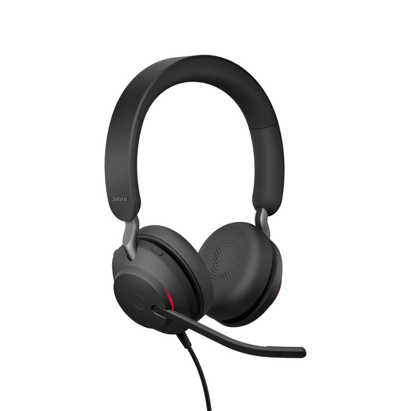 Jabra Evolve2 40 SE/Stereo/USB-C/Drôt/Čierna