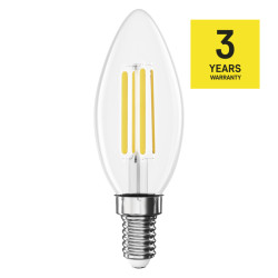 EMOS LED FLM CANDLE 5,9 W (60 W) 806lm E14 NW