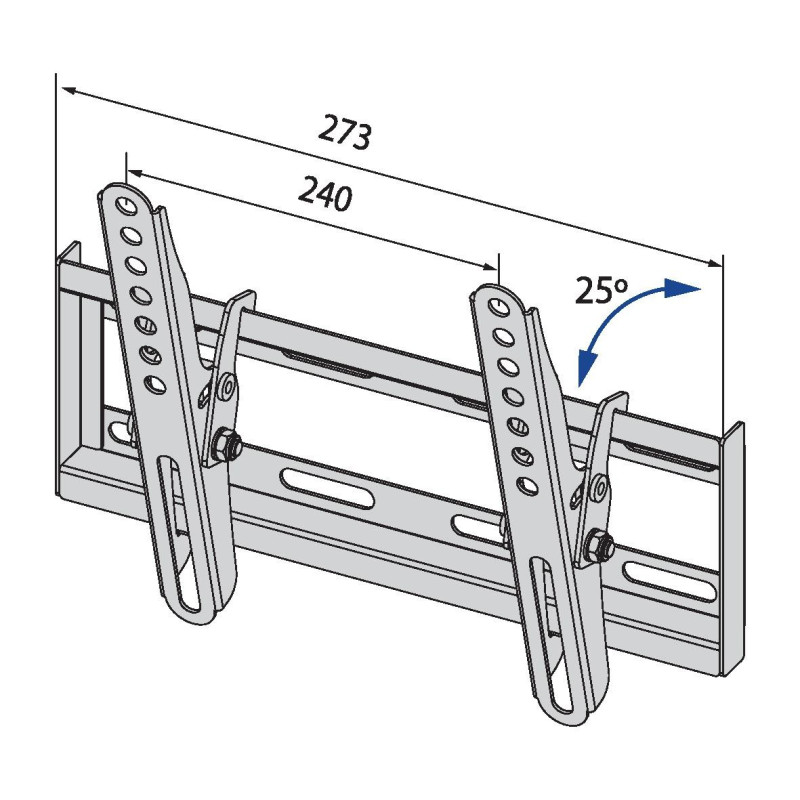 TB TOUCH - TB TV wall mount TB-251 až 42'', 20kg max VESA 200x200