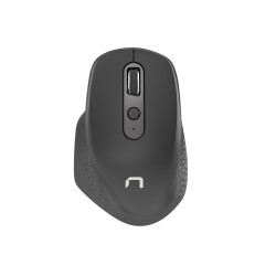 Natec optická myš FALCON/Kancelárska/Optická/Pre pravákov/3 200 DPI/Bezdrôtová Bluetooth/Čierna