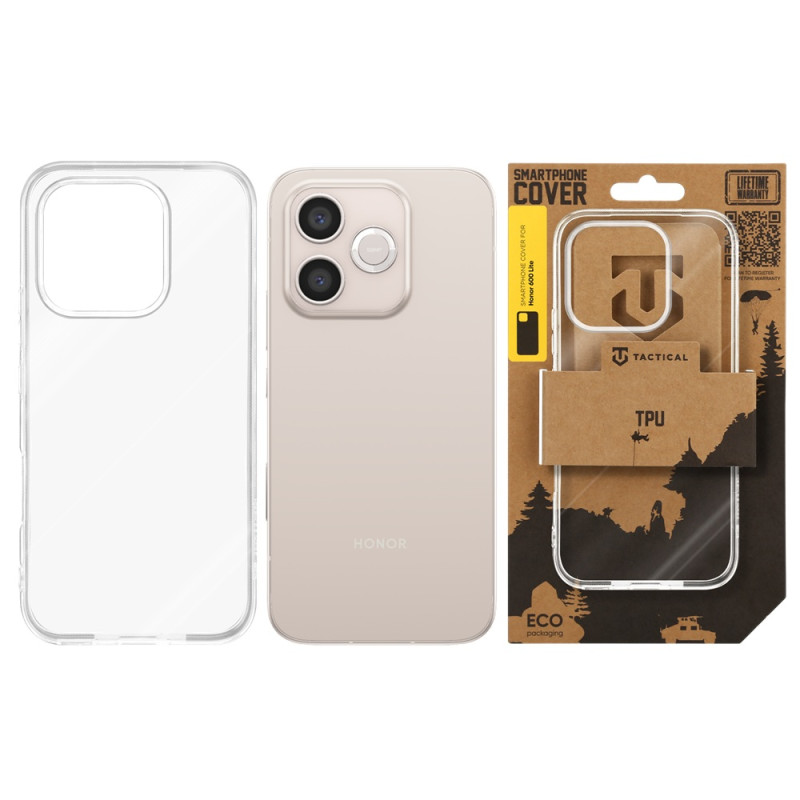 Tactical TPU Kryt pre Honor 600 Lite Transparent