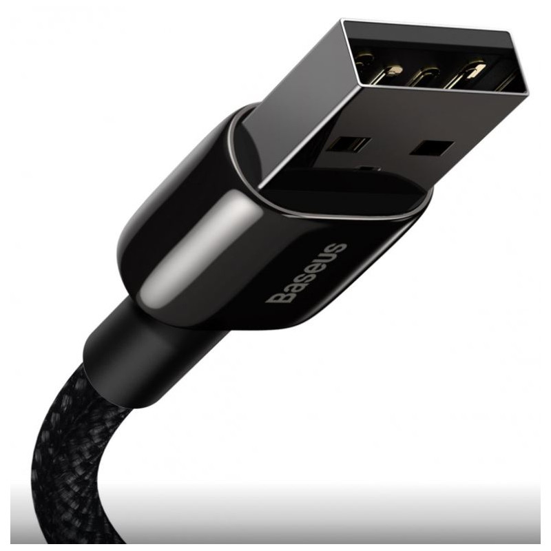 NONAME - Baseus CALWJ-01 Tungsten Gold Kabel Lightning 2.4A 1m Black