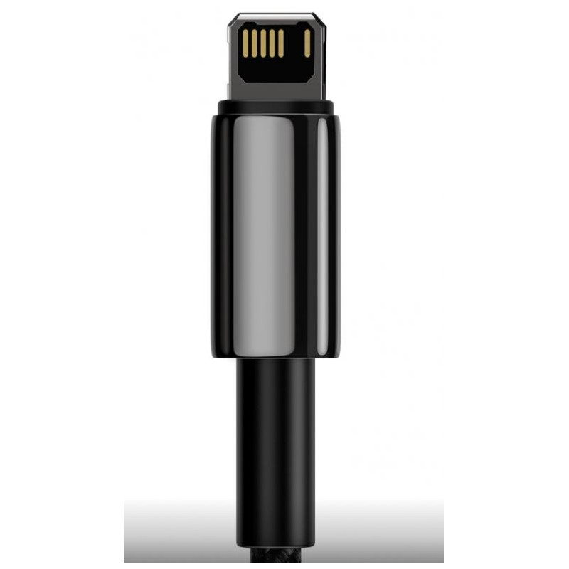 NONAME - Baseus CALWJ-01 Tungsten Gold Kabel Lightning 2.4A 1m Black