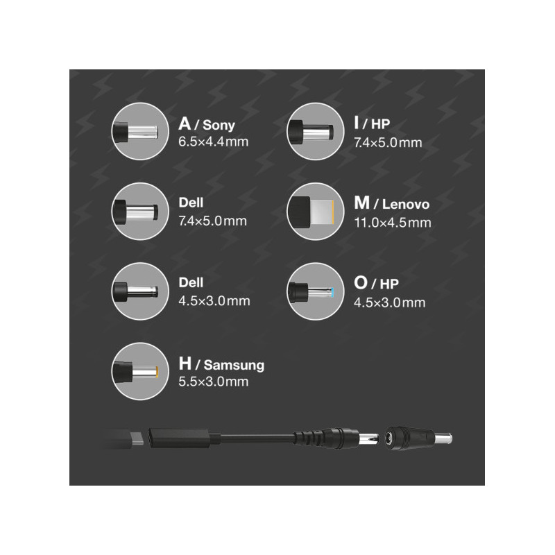 Aligator univerz USB-C adaptér pre ntb 7 konektorov
