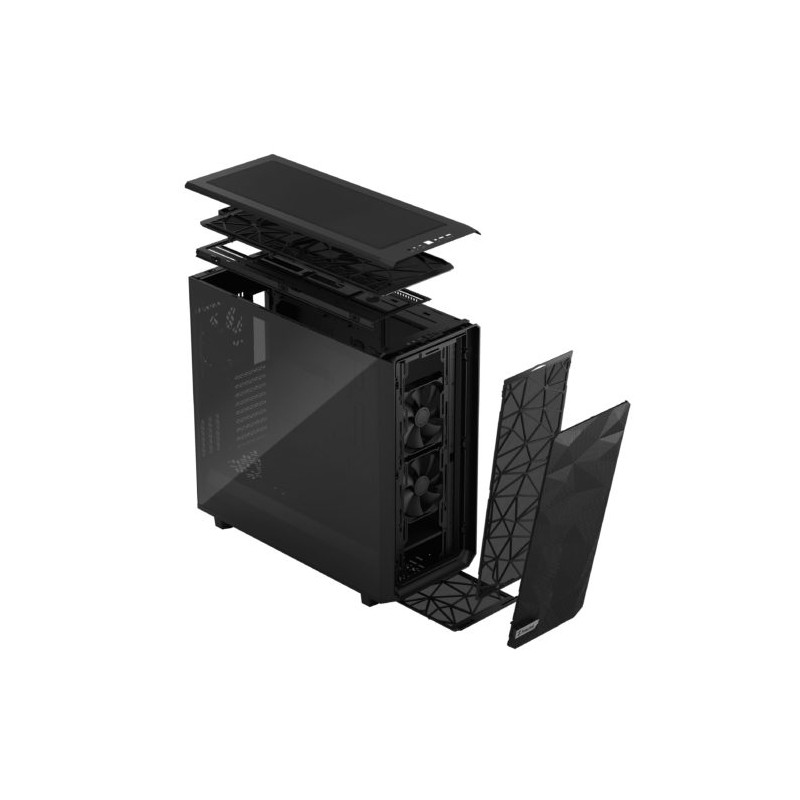 Fractal Design Meshify 2 XL Black TG Light Tint/Big Tower/Transpar./Čierna