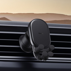 NONAME - Baseus univerzálny držiak do auta Stable Gravitational Car Mount Air (do ventilačnej mriežky) čierny