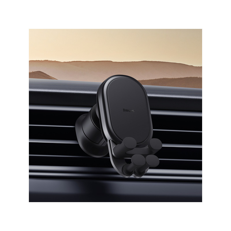 NONAME - Baseus univerzálny držiak do auta Stable Gravitational Car Mount Air (do ventilačnej mriežky) čierny