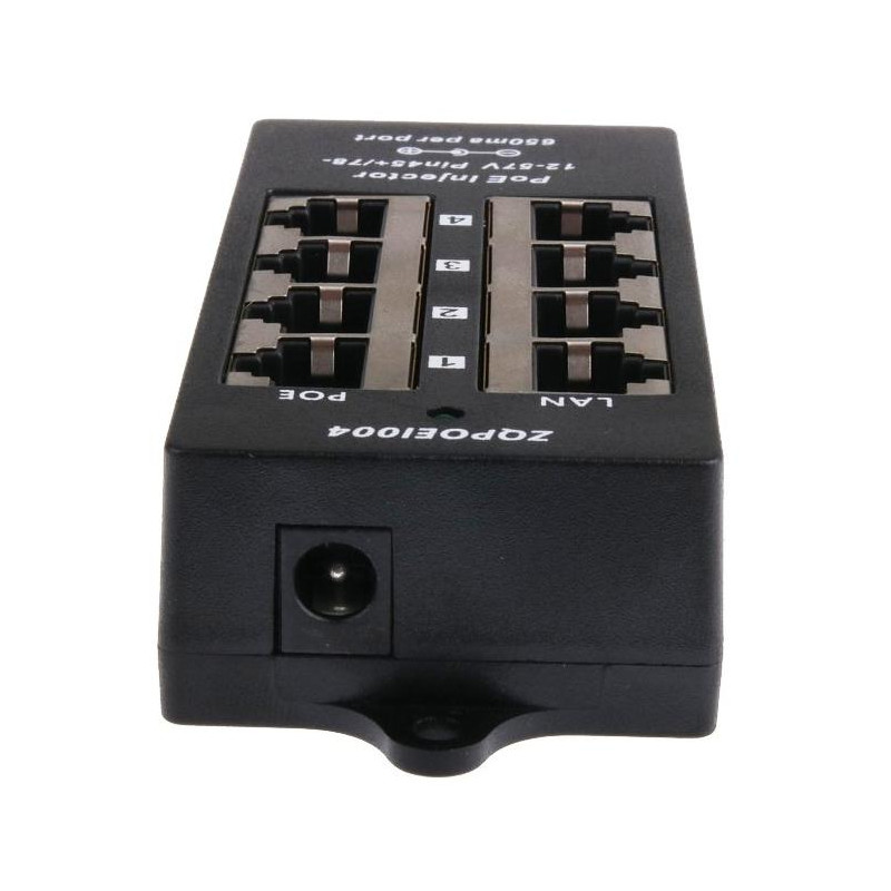 OEM - POE-PAN4-CASE 4-portový pasívny PoE panel s krytom