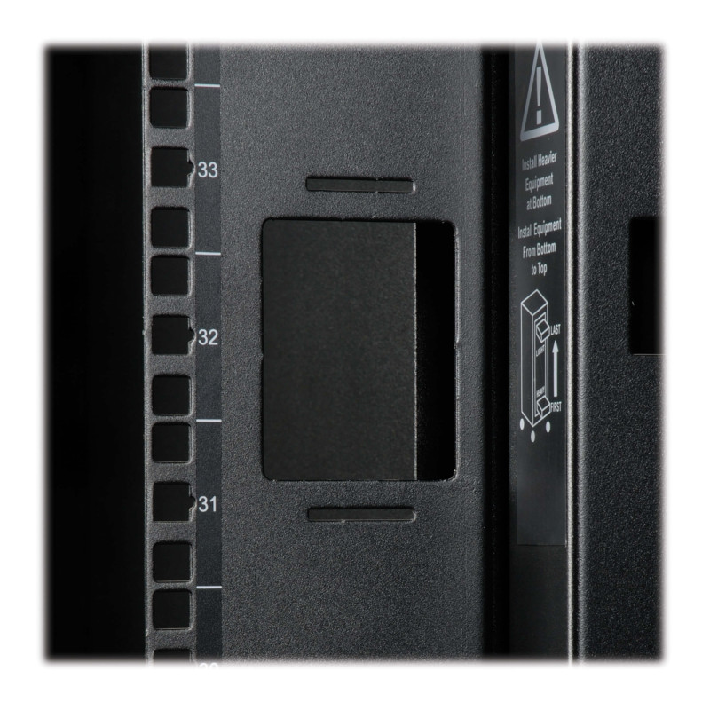 EATON - Skriňa SmartRack 42U, Š - 800mm, Hl - 1200mm, vrátane dverí a bočných panelov