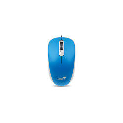 GENIUS DX-110/Kancelárska/Optická/1 000 DPI/Drôtová USB/Modrá