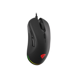 Genesis herná optická myš KRYPTON 200/RGB/6400 DPI/Herná/Optická/6 000 DPI/Drôtová USB/Čierna
