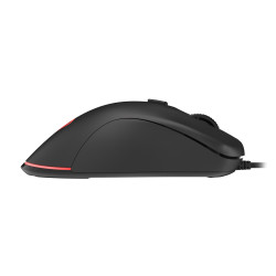 Genesis herná optická myš KRYPTON 200/RGB/6400 DPI/Herná/Optická/6 000 DPI/Drôtová USB/Čierna