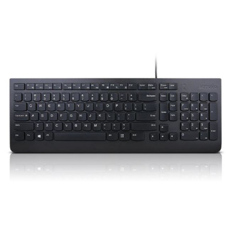 Lenovo Essential/Drôtová USB/US layout/Čierna