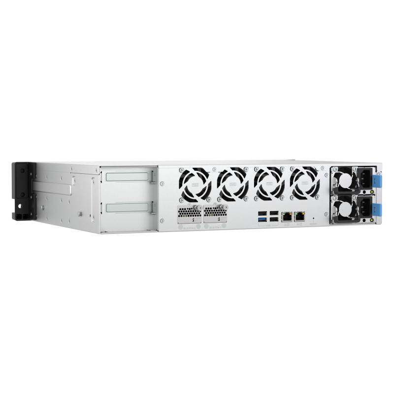 QNAP TS-h1065eU-RP-8G (Intel 4core, ZFS, 8GB DDR5 RAM, 8x SATA + 2x E1.S, 1x PCIe, 2x 2,5GbE)