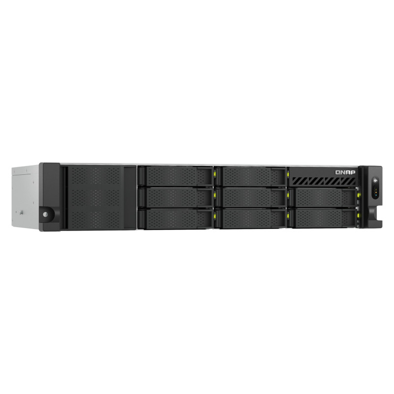 QNAP TS-h1065eU-RP-8G (Intel 4core, ZFS, 8GB DDR5 RAM, 8x SATA + 2x E1.S, 1x PCIe, 2x 2,5GbE)