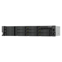 QNAP TS-h1065eU-RP-8G (Intel 4core, ZFS, 8GB DDR5 RAM, 8x SATA + 2x E1.S, 1x PCIe, 2x 2,5GbE)