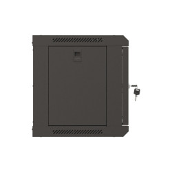 LANBERG 19'' RACKOVÁ SKRIŇA PRO MONTÁŽ NA STENU 6U/540X350 (FLAT PACK) S PROSKLENÝMI DVERMI ČIERNA