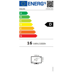 Philips/27E2N1100L/27''/VA/FHD/100Hz/4ms/Black/3R