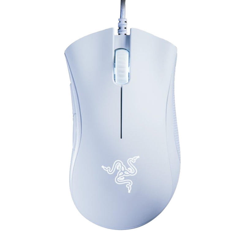 Razer DeathAdder Essential/Herná/Optická/Drôtová USB/Biela