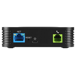 Grandstream HT801 V2 (ATA), 1x FXS, 1x SIP účet, 1x LAN, 3-cestná audio konf., auto-provisioning