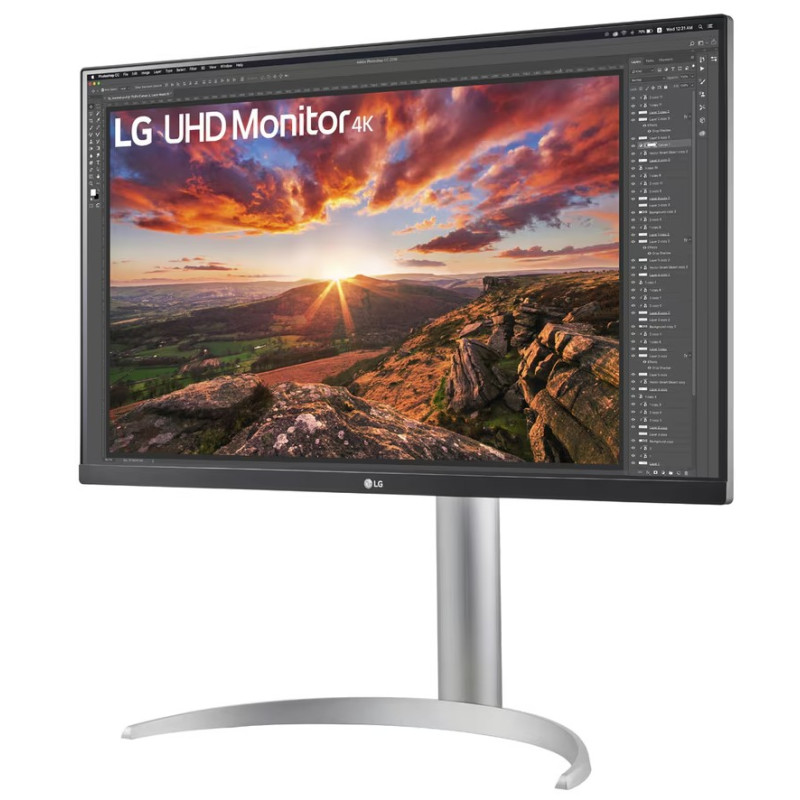 LG/27UP850K-W/27''/IPS/4K UHD/60Hz/5ms/White-Slvr/2R