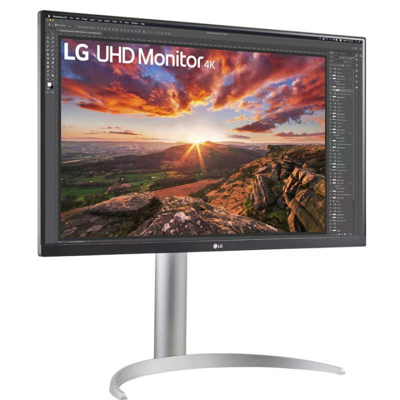 LG/27UP850K-W/27''/IPS/4K UHD/60Hz/5ms/White-Slvr/2R