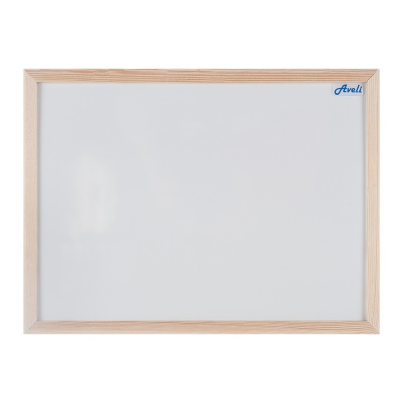 Magnetická tabuľa AVELI 90x120 cm, drevený rám