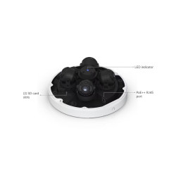 UBIQUITI ENTERPRISE - Ubiquiti UVC-AI-MS-4-W - UniFi Enterprise AI Multi Sensor 4, biela