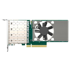 QNAP QXG-10G4SF-BCM, 4x10GbE SFP+, PCIe 4.0 x8