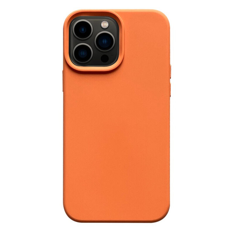 ER POWER Silikónový kryt CARNEVAL SNAP pre iPhone 14 Pro Max s MagSafe - oranžová