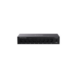 Tenda TEG2208D Websmart L2 cloud managed switch, 8x 10/100/1000 Mbps, Kov, Fanless - bez ventilátorov