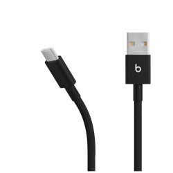 APPLE - Beats USB-A/USB-C Woven Cable (1.5m) - Bolt Black